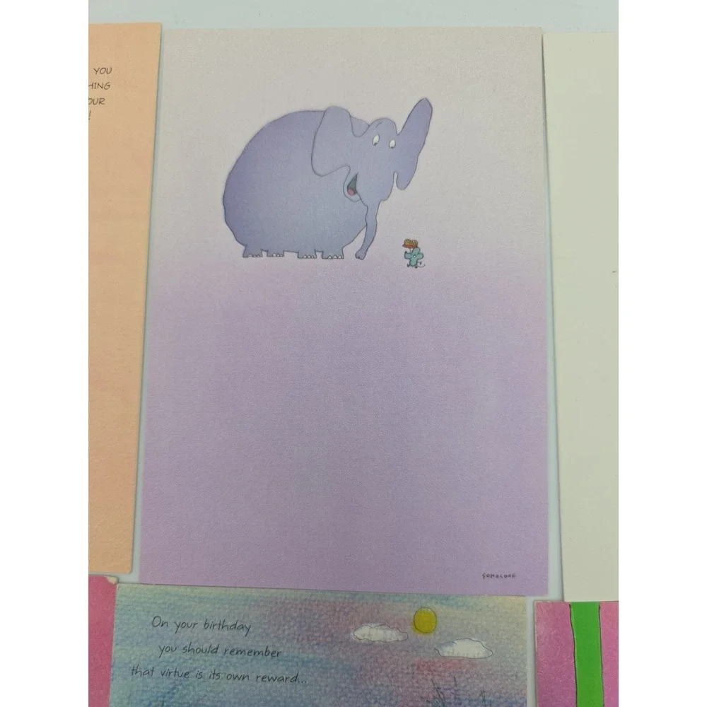 Vtg Hallmark Happy Birthday Funny Greeting Cards UNUSED Envelopes Lot of 16 80s